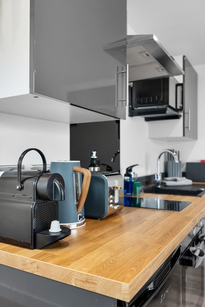The Cabins kitchen appliances